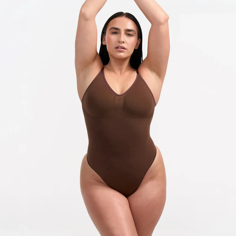 Sculpting Padded Bra Thong Bodysuit