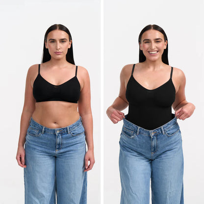 Sculpting Padded Bra Thong Bodysuit