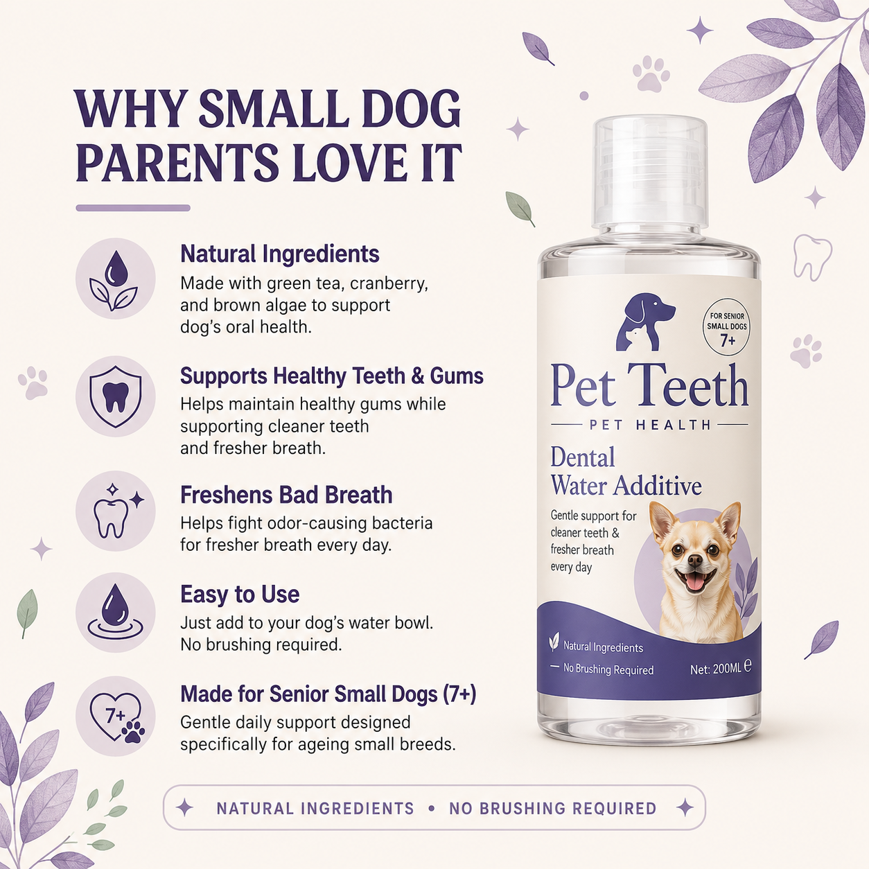 Pet Dental Water Additive